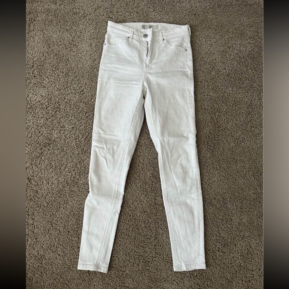 TopShop Jamie Skinny Jeans - White